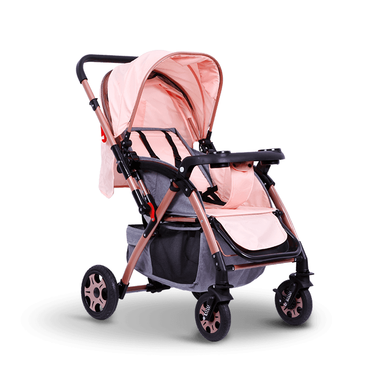 T200 多功能可坐可躺带餐盘婴儿推车