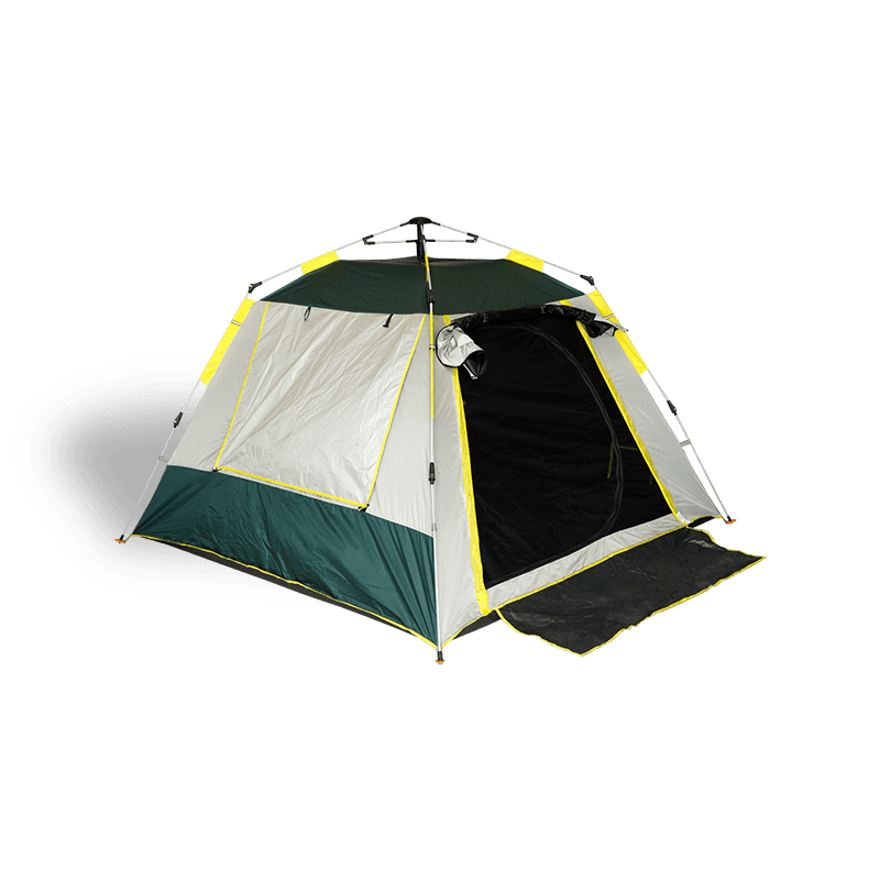 帐篷，自动打开带双门的圆顶帐篷包括携带旅行袋和帐篷钉，紫外线防晒和100%防水，适合户外家庭露营，远足，钓鱼，生存旅行